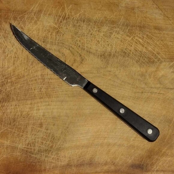 3 pieces J A Henckels International Eversharp Stainless Steel Dinner Knives - Picture 3 of 5